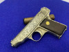 Deutsche Werke Ortgies Pocket Pistol 25 ACP*BEAUTIFUL HAND-ENGRAVED PISTOL*