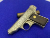 Deutsche Werke Ortgies Pocket Pistol 25 ACP*BEAUTIFUL HAND-ENGRAVED PISTOL*