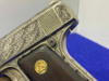 Deutsche Werke Ortgies Pocket Pistol 25 ACP*BEAUTIFUL HAND-ENGRAVED PISTOL*