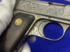 Deutsche Werke Ortgies Pocket Pistol 25 ACP*BEAUTIFUL HAND-ENGRAVED PISTOL*