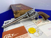 1980 Colt Single Action Army 44Spl 7.5 -STUNNING NICKEL FINISH- NOS Example