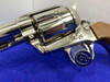 1980 Colt Single Action Army 44Spl 7.5 -STUNNING NICKEL FINISH- NOS Example