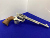 1980 Colt Single Action Army 44Spl 7.5 -STUNNING NICKEL FINISH- NOS Example