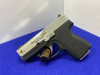 Kahr PM9 9x19mm 3" *BEAUTIFUL BRIGHT STAINLESS BLACK ROSE EDITION*