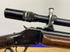 *Winchester 1885 .22cal 25.25" *A. HUBALEK SPECIAL BARREL* Unertl Bv20 Scope