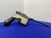 *Mauser C96 7.63x25 Blue 5 1/2" -RARE "FLAT-SIDE" VARIANT w/ SHOULDER STOCK-