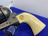 1984 Colt Single Action Army -PRISTINE NEW IN BOX EXAMPLE- Genuine Ivory