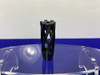 Unreamed Spiral Muzzle Brake Blue/Blk *1/2x28 THREAD/ .25 ID/ .875 OD*
