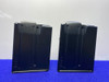 TWO 10-Round *MDT AICS BLACK SHORT ACTION MAGAZINES* .308 Win