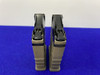 TWO 10-Round *MDT AICS FDE POLYMER/BLK STEEL SHORT ACTION MAGAZINE* 308 Win