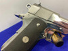 Colt MK IV Series 80 .45 Acp 5" *BREATHTAKING BRIGHT STAINLESS FINISH*