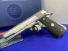 Colt MK IV Series 80 .45 Acp 5" *BREATHTAKING BRIGHT STAINLESS FINISH*