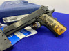 Colt Government Lightweight .45 ACP 5" Blue *BEAUTIFUL BURL WOOD GRIPS*