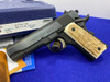 Colt Lightweight Concealed Carry Officers 45acp *GENUINE SAMBAR STAG GRIPS*