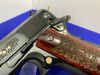 Colt Government Series 70 45acp *TALO 1 of ONLY 500 GUSTAVE YOUNG* Engraved