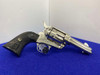 1998 Colt Single Action Army .45 Nickel 3.5" *NEW IN BOX EXAMPLE* Pristine