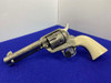 Colt Single Action Army .45 Colt -JERRY HARPER MASTER HAND FLORAL ENGRAVED-