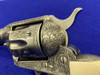 Colt Single Action Army .45 Colt -JERRY HARPER MASTER HAND FLORAL ENGRAVED-