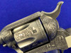 Colt Single Action Army .45 Colt -JERRY HARPER MASTER HAND FLORAL ENGRAVED-