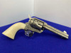 Colt Single Action Army .45 Colt -JERRY HARPER MASTER HAND FLORAL ENGRAVED-