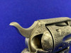 Colt Single Action Army .45 Colt -JERRY HARPER MASTER HAND FLORAL ENGRAVED-