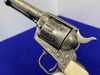 Colt Single Action Army .45 Colt -JERRY HARPER MASTER HAND FLORAL ENGRAVED-