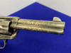 Colt Single Action Army .45 Colt -JERRY HARPER MASTER HAND FLORAL ENGRAVED-