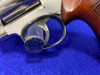 1968 Smith Wesson 19-2 .357 Mag Nickel 4" *PINNED & RECESSED COMBAT MAGNUM*