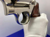 1968 Smith Wesson 19-2 .357 Mag Nickel 4" *PINNED & RECESSED COMBAT MAGNUM*
