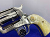1960 Colt Single Action Army .45 Nickel 4.75" *DESIRABLE EARLY SECOND GEN*