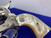 1992 Colt Single Action Army 45 Nickel 4.75 *GENUINE MOTHER OF PEARL GRIPS*