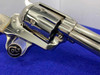 1992 Colt Single Action Army 45 Nickel 4.75 *GENUINE MOTHER OF PEARL GRIPS*