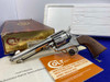 1980 Colt Single Action Army .44Spl *MINT NICKEL THIRD GEN* New Old Stock