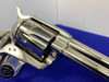 1980 Colt Single Action Army .44Spl *MINT NICKEL THIRD GEN* New Old Stock