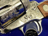 Colt SAA .44-40 Nickel 4.75" -FACTORY "C" CLASS SCROLL ENGRAVED- 31 of 40
