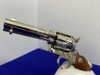 Colt SAA .44-40 Nickel 4.75" -FACTORY "C" CLASS SCROLL ENGRAVED- 31 of 40