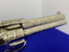 Colt SAA .44-40 Nickel 4.75" -FACTORY "C" CLASS SCROLL ENGRAVED- 31 of 40