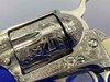 Colt Single Action Army .45 -JOHN ADAMS MASTER HAND ENGRAVED- 2nd Gen