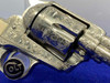 Colt Single Action Army .45 -JOHN ADAMS MASTER HAND ENGRAVED- 2nd Gen