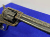 Colt Single Action Army .38Spl -FIRST GENERATION SCROLL ENGRAVED- 1st Gen