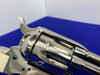 Colt Single Action Army Nickel *DESIRABLE WILKERSON MODEL* RARE 4" *Ejector