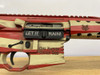 Black Rain Fallout-15 .223 Wylde *AMERICAN FLAG "WE THE PEOPLE" CERAKOTE*