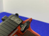 Sig Sauer P238 Lady .380 ACP *FLORAL ENGRAVINGS OVER RED CERAKOTE FINISH*