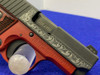 Sig Sauer P238 Lady .380 ACP *FLORAL ENGRAVINGS OVER RED CERAKOTE FINISH*