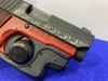 Sig Sauer P238 Lady .380 ACP 2.7" *RED CERAKOTE FINISH w/ ENGRAVED ARTWORK*