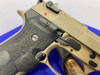 Beretta M9 9mm Flat Dark Earth 4.9" *INTEGRATED CRIMSON TRACE LASER GRIPS*