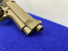Beretta M9 9mm Flat Dark Earth 4.9" *INTEGRATED CRIMSON TRACE LASER GRIPS*