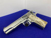 Colt Government Series 70 .38 Super 5" *BREATHTAKING BRIGHT STAINLESS*
