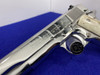 Colt Government Series 70 .38 Super 5" *BREATHTAKING BRIGHT STAINLESS*