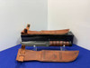 Ka-Bar USMC Fighting Knife Fixed Blade Leather Sheath *CLASSIC MILITARY*